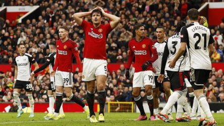 Laga MU va Fulham. Foto : Ist