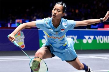 Pemain tunggal putri Indonesia Putri KW. Foto : Ist