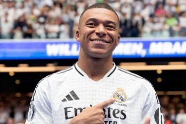 Bomber Real Madrid Kylian Mbappe. Foto : Ist