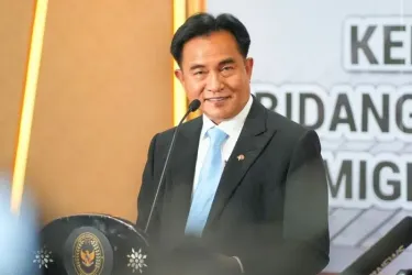Menko Kumham Imipas Yusril Ihza Mahendra. Foto : Ist