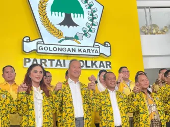 Jajaran pengurud DPP Golkar. Foto : Ist