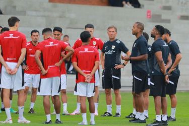 Pelatih Patrick Kluivert dsn timnas Garuda. Foto : Ist