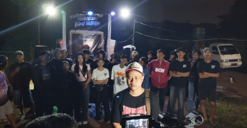 Silaturahmi Persita Fansita digelar di Lapangan Joksun, Tanah Merah. Foto : Ist