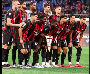 Skuad AC Milan. Foto : Ist