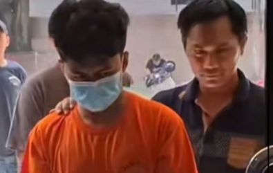 HRR tersangka teror bom di Depok. Foto : Ist