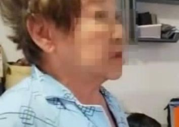 Nenek NW 76 tahun tersangka kasus judol International . Foto : Ist