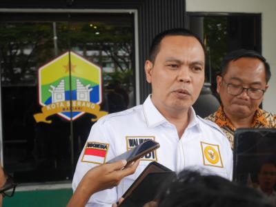 Budi Rustandi, Wali Kota Serang.(Ari Supriadi/tangselpos.id)