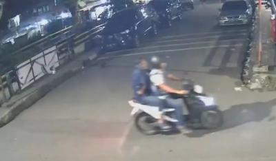 Diduga pelaku penyiraman air keras kepada aktivis KontraS, Andrie Yunus. Foto : Ist