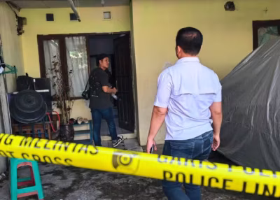 Rumah kontrakan korban I di Serpong Utara. Foto : Ist