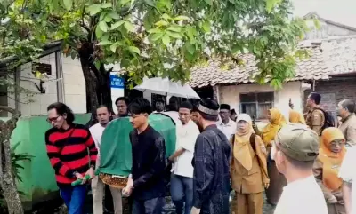 Jenazah Almarhumah Nurlaela telah dimakamkan di Cikarang. Foto : Ist