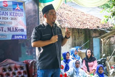 Ketua Fraksi Demokrat DPRD Kabupaten Serang Azwar Anas. (Ist)