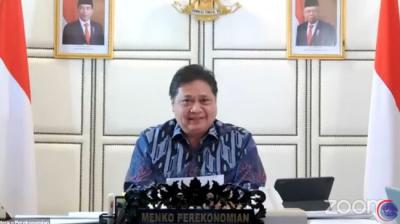 Menko Perekonomian Airlangga Hartarto. Foto : Ist