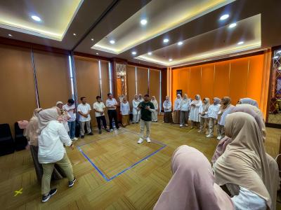 Kegiatan peningkatan kapasitas anggota Dekranasda Kecamatan Setu yang digelar pada Selasa (12/5). (tangselpos.id/irm)