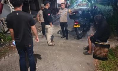 Polisi langsung bergerak cepat ketika mendapatkan laporan terkait ada orang yang terlantar.