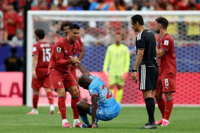 Ronaldo dilaga Portugal vs RD Kongo. Foto : Ist