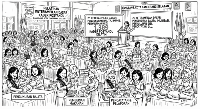 ilustrasi Gambar yang dibuat oleh AI