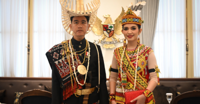 Wapres Gibran beserta Istri Selvi Gibran Rakabuming. Foto : Ist