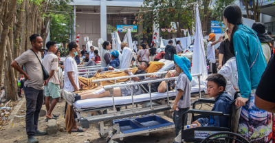 Korban gempa di NTT. Foto : Ist