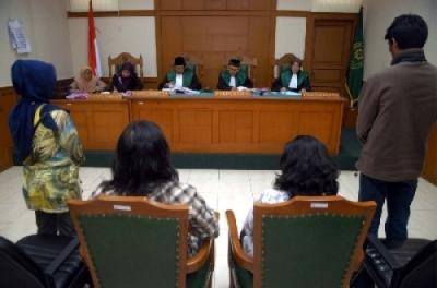 Ilustrasi sidang perceraian. Foto : Ist