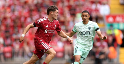 Laga Liverpool Vs Monaco pada pramusim.  Foto : Ist