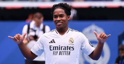 Penyerang Real Madrid, Endrick. Foto : Ist