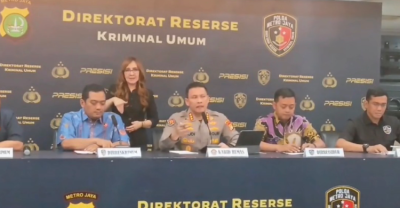 Kabid Humas Polda Metro Jaya Kombes Pol Budi Hermanto (tengah). Foto : Ist