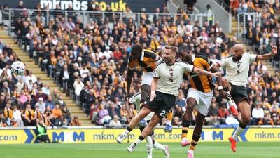 Laga MU vs Hull City dimenangkan tuan rumah Hull City 2-0. Foto : Ist