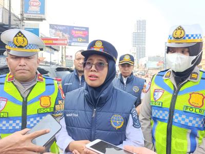 Kepala Bidang Lalu Lintas Dinas Perhubungan (Dishub) Tangsel, Martha Lena. (Ist)