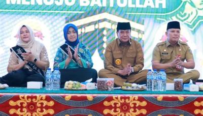 Bupat Maesyal membuka Tarbiyah Manasik Haji tingkat PAUD Kabupaten Tangerang 2026.  Foto : Ist