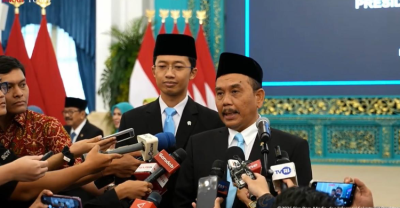 Syahganda Nainggolan Kepala Bakom dan Fadli Tri Hartono Wakil Kepala Bakom. Foto : Ist